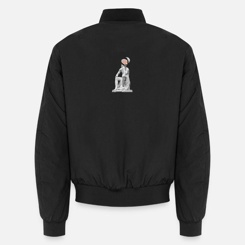 Pensées Sculpture Bomber unisexe