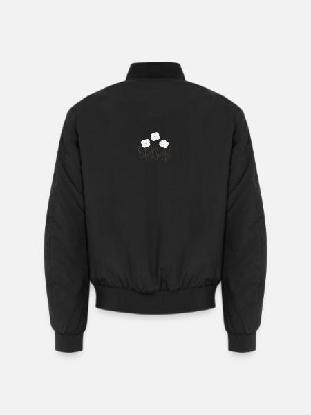 Bavovna - Cotton - Unisex Bomber Jacket - black