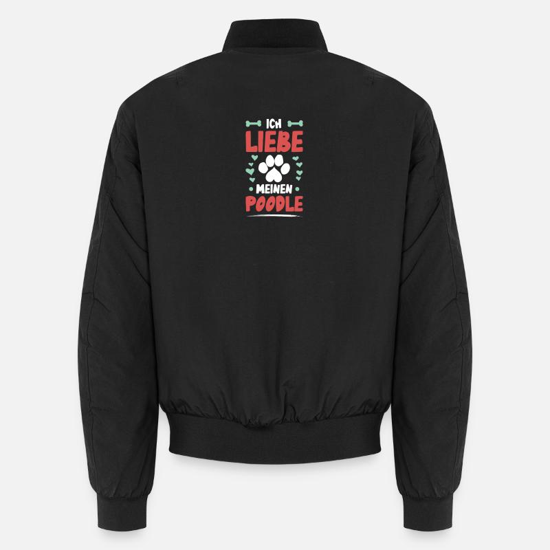 J’adore mon caniche Bomber unisexe