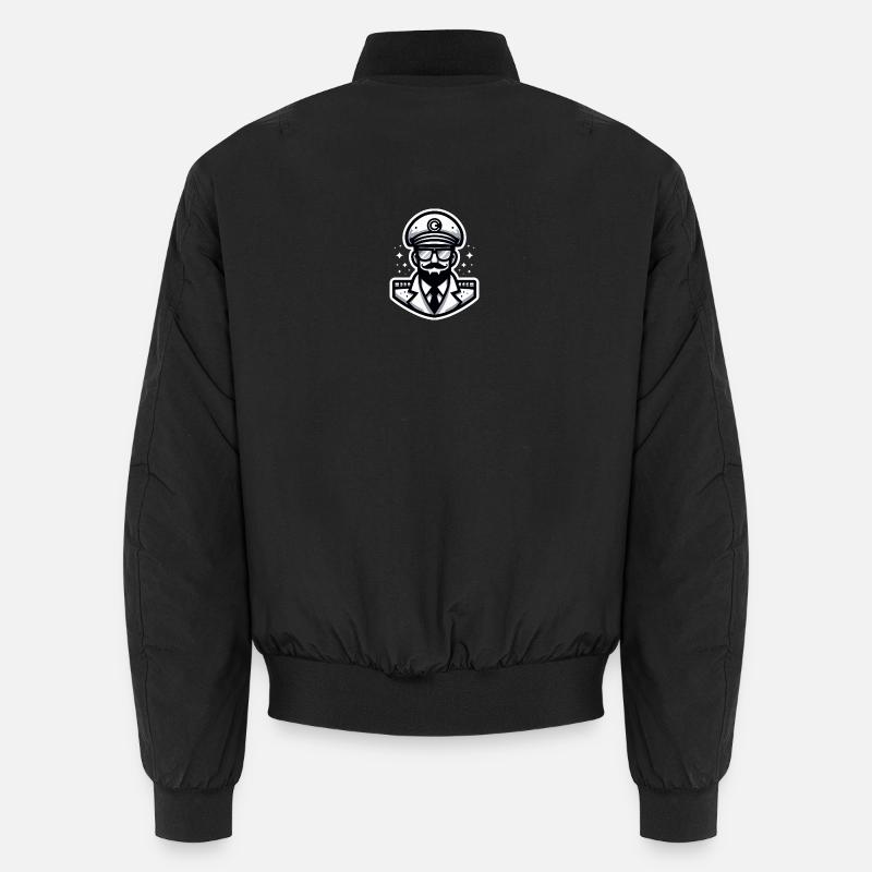 Captain White Unisex Bomber Jacket