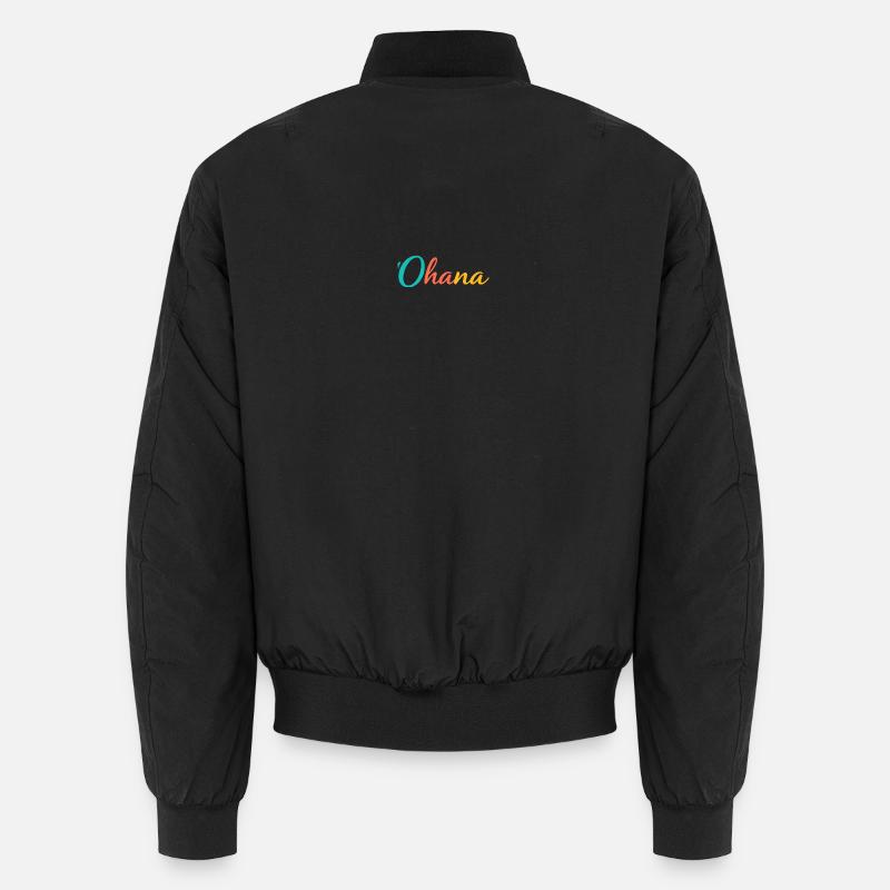 'Ohana Hawaii Shirt - Unisex Bomberjacke - Schwarz