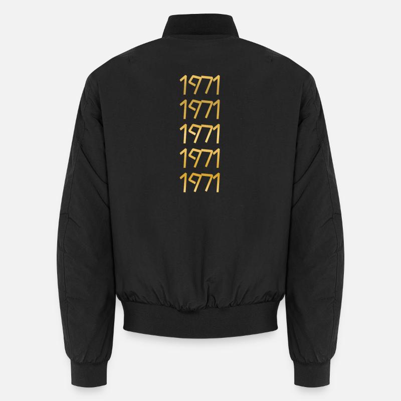 Leisure time 1971 - Unisex Bomber Jacket - black