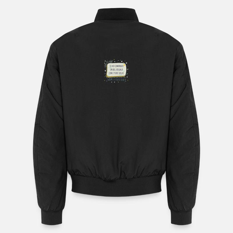 Schenken Sie mit Ihrem Geld Papa Unisex Bomberjacke