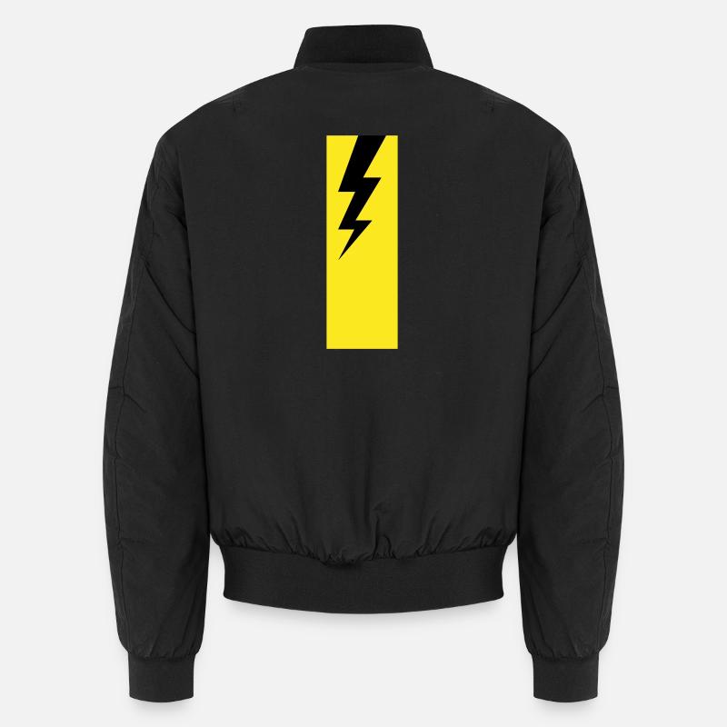 Foudre – Orage, tempête et électricité Bomber unisexe