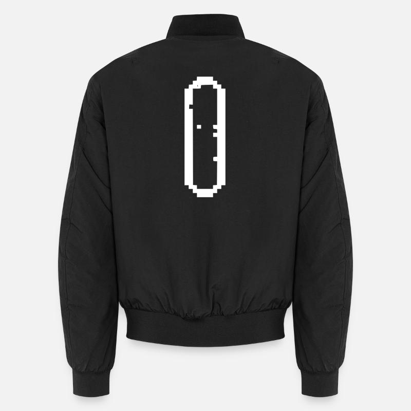 Icône de pixel de la bactérie bâton Bomber unisexe