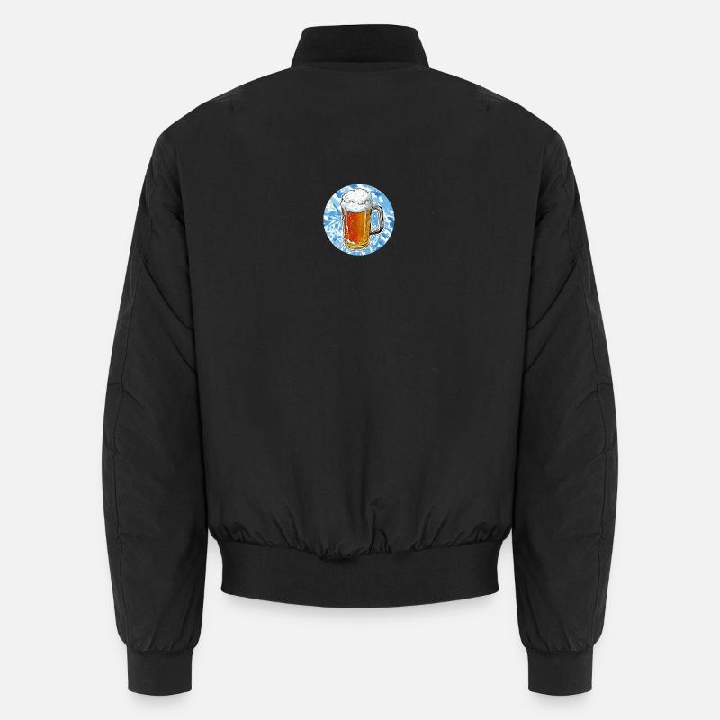 Beer - Unisex Bomber Jacket - black