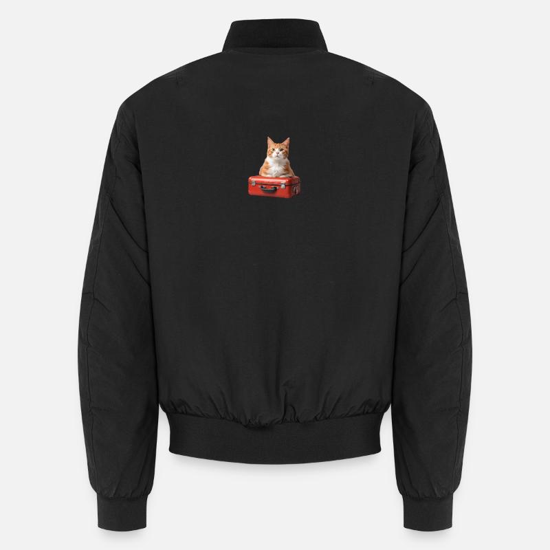 Lebendiger Dschungel Löwe T-Shirt Design Unisex Bomberjacke