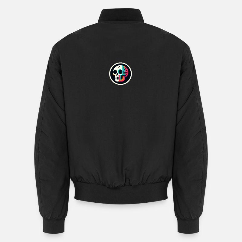 Skelett bunt Unisex Bomberjacke
