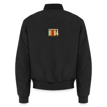 Original 84 Édition Limitée - Bomber unisexe - noir - Dos - AI Model Male 185 light (185cm)