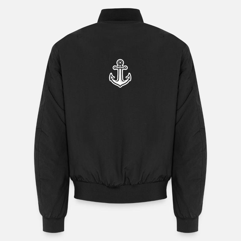 Autocollants d’ancre Simple Bomber unisexe