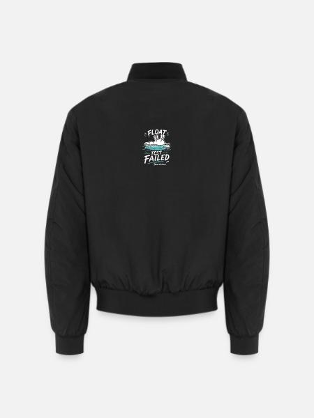 Dead Unicorn: Schwimmtest Fehlgeschlagen - Unisex Bomberjacke - Schwarz