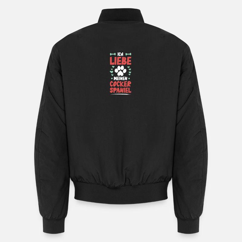 J’adore mon Cocker Spaniel Bomber unisexe