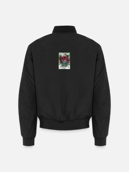 Straßenkunst São Paulo Festival 2019 - Unisex Bomberjacke - Schwarz