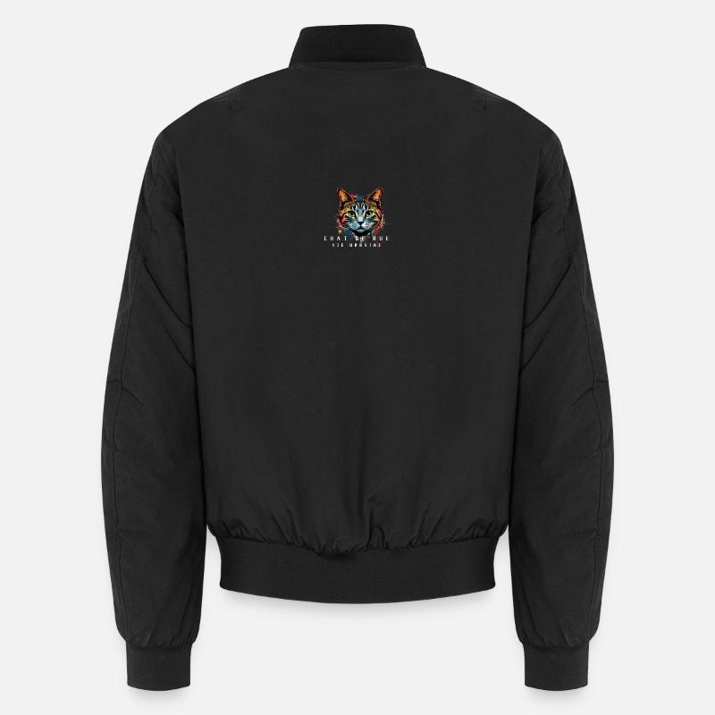 Chat Urbain Coloré Bomber unisexe
