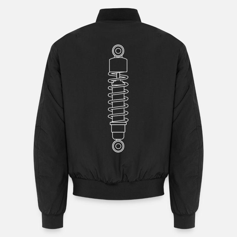 Shock absorber - Unisex Bomber Jacket - black