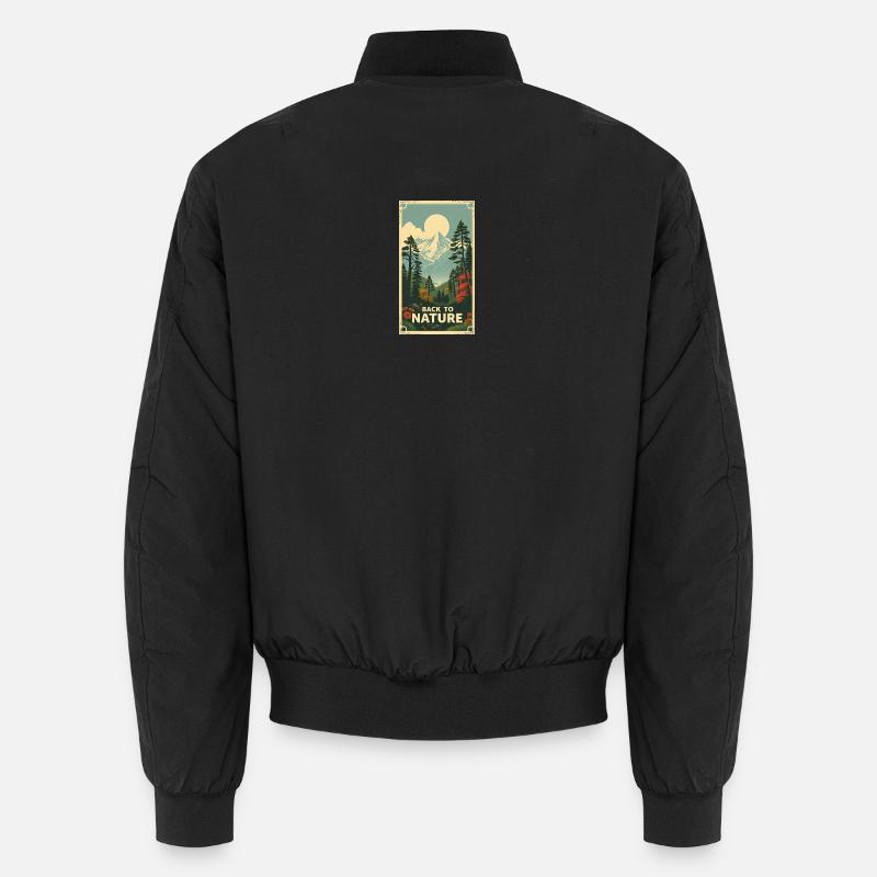 Retour à la nature Bomber unisexe
