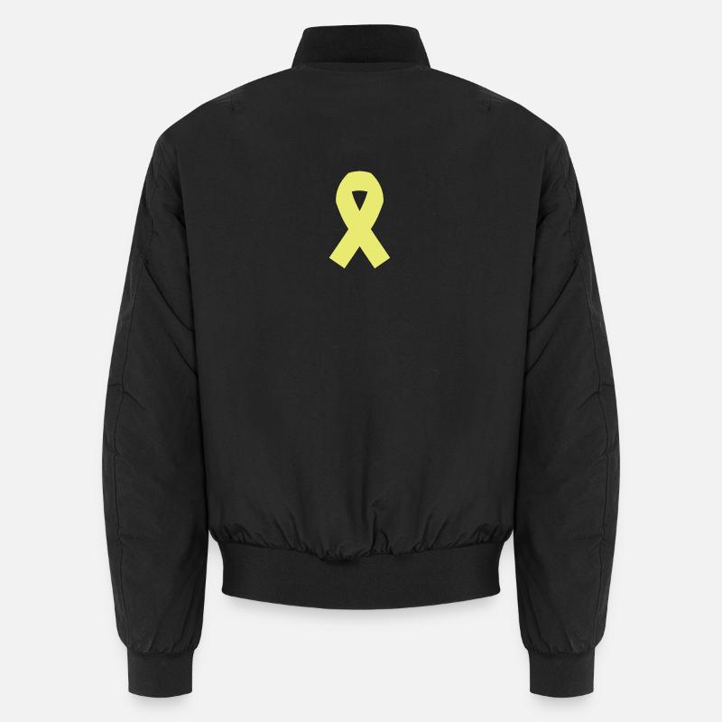 Ruban jaune Bomber unisexe