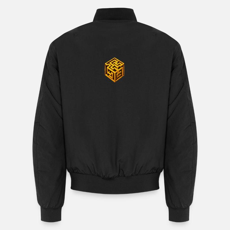 Labyrinthe du Cube d’Or Bomber unisexe