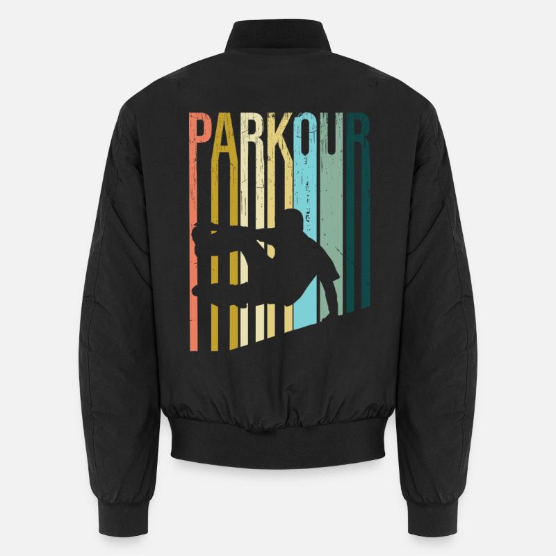 Parkour Rétro Bomber unisexe