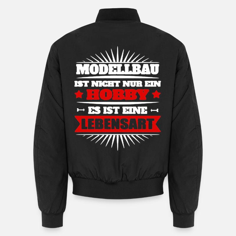 RC Modellbau massstab Modell Hobby Unisex Bomberjacke