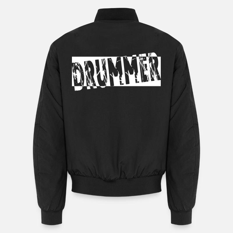 Schlagzeug Drummer Geschenk Unisex Bomberjacke