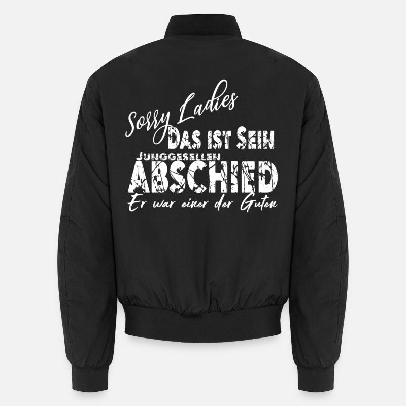 Junggessellenabschied men gift Unisex Bomber Jacket