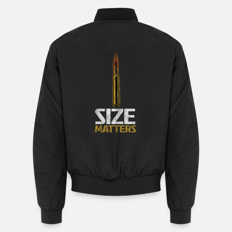Ammunition with a strong message Unisex Bomber Jacket