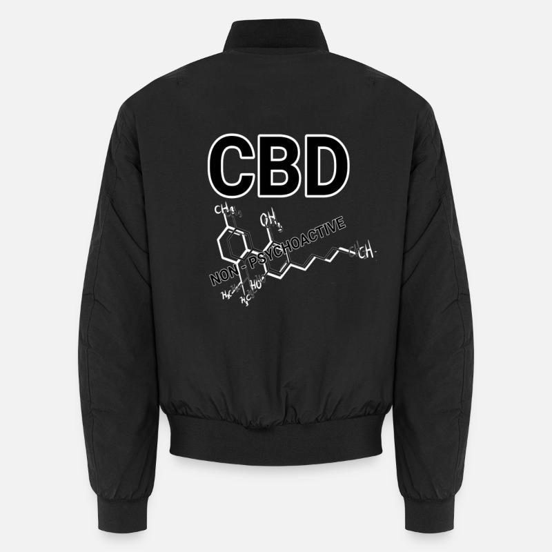 CBD - Bomber unisexe - noir