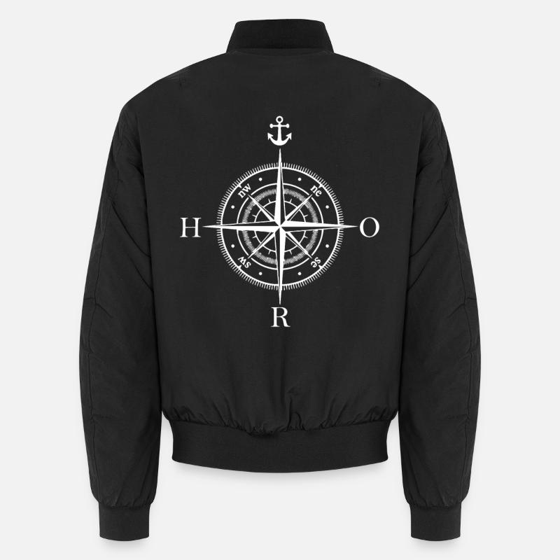 HRO Compass Unisex Bomber Jacket