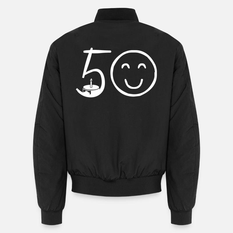 50. Geburtstag Unisex Bomberjacke