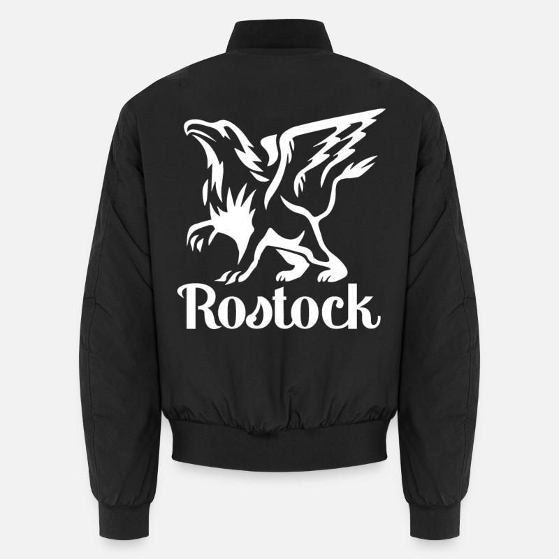 Rostock Greif HRO - Conception - Bomber unisexe - noir
