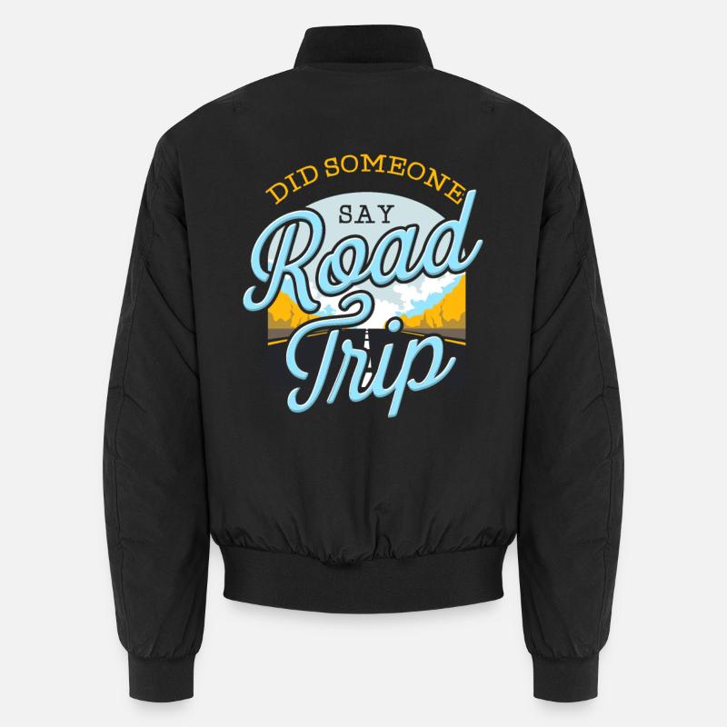 Road Trip - Unisex Bomberjacke - Schwarz