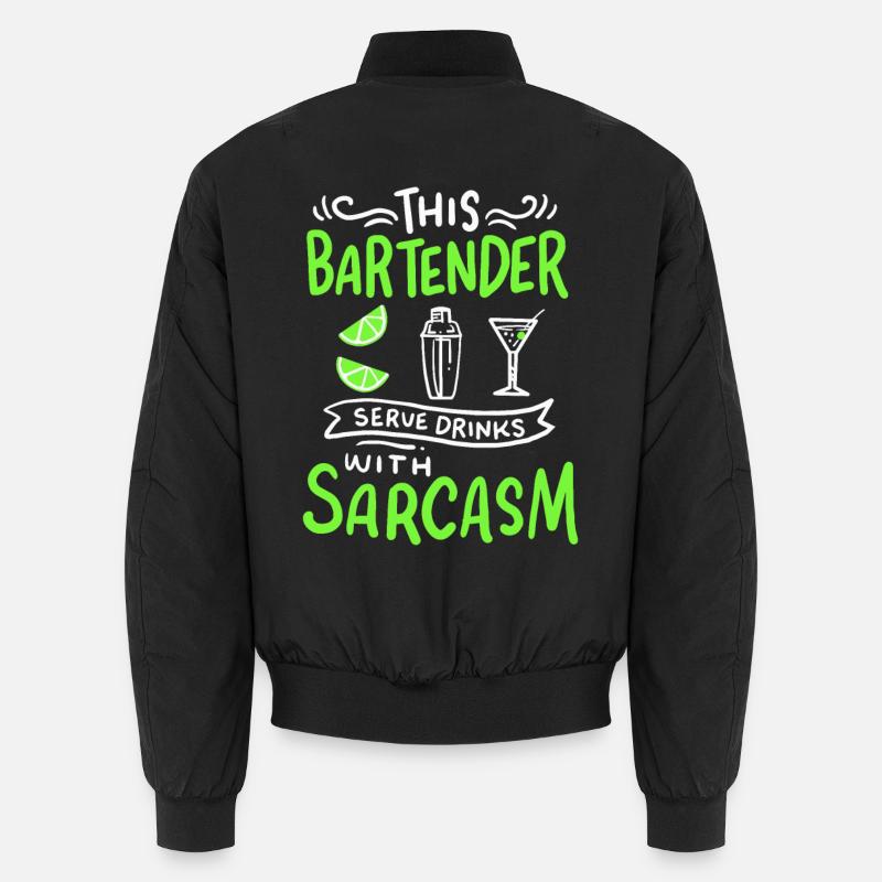 Bartender Funny Bartender Unisex Bomber Jacket