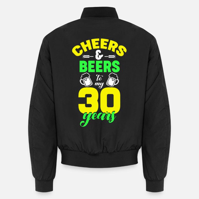 Acclamations et bières - 30e anniversaire Bomber unisexe
