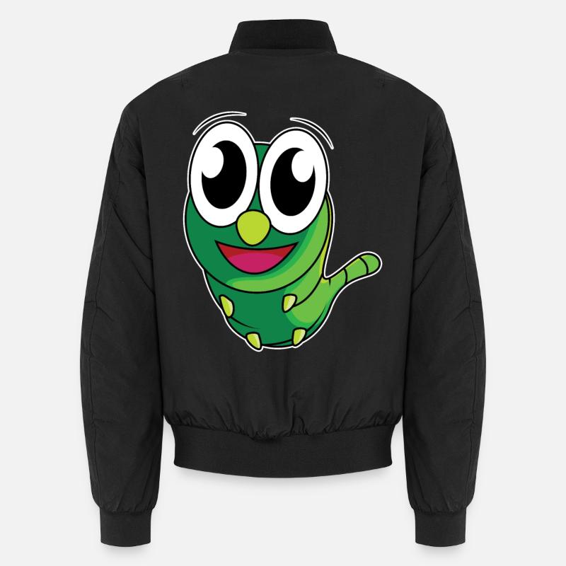 Drôle de chenille - design Bomber unisexe
