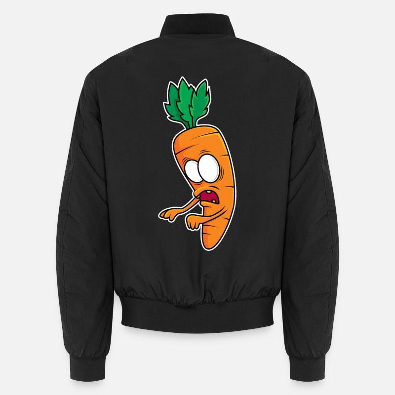 Zombie carrot Unisex Bomber Jacket