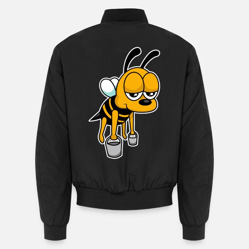 Worker bee - design Unisex Bomber Jacket