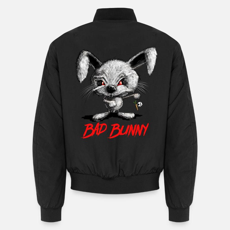 Halloween Vampire Rabbit I Rabbit I Evil Rabbit Unisex Bomber Jacket