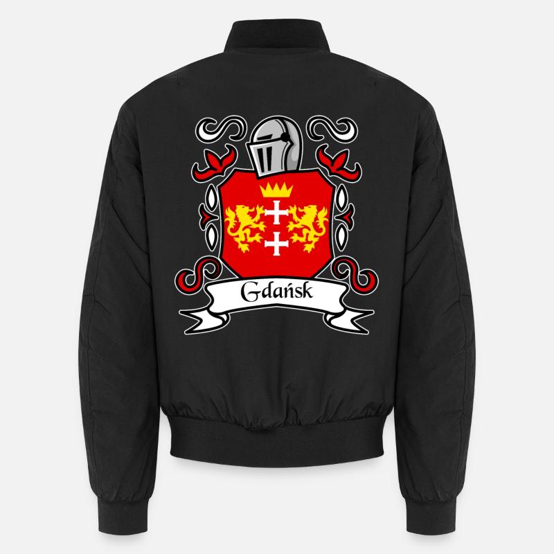 Danzig - Polen Unisex Bomberjacke