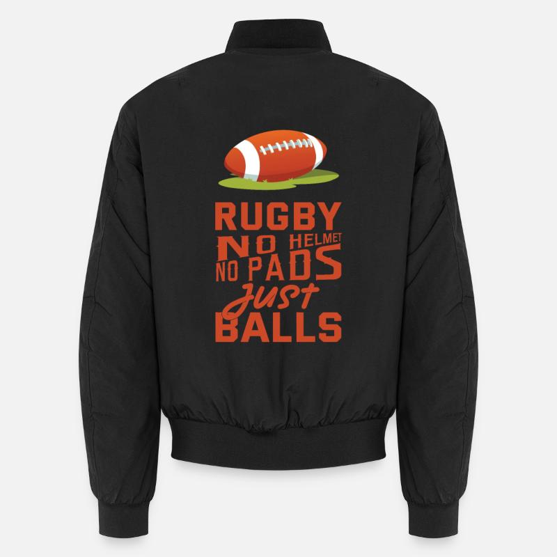 Rugby Sport Gift Unisex Bomber Jacket