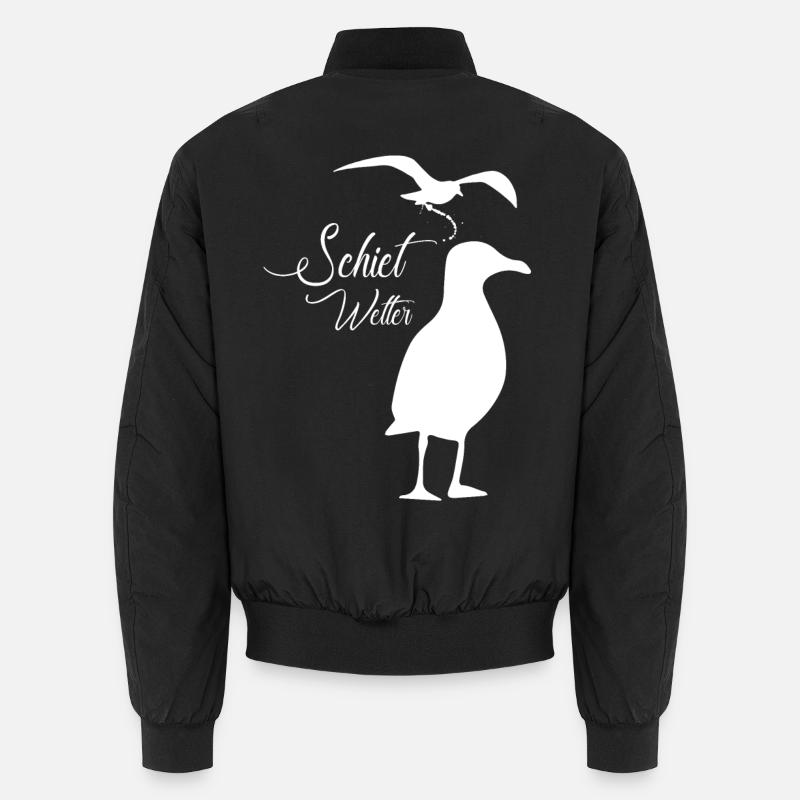 Bad weather - Unisex Bomber Jacket - black