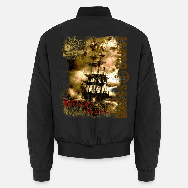 DarssCoast - Baltic Challenge - Unisex Bomberjacke - Schwarz
