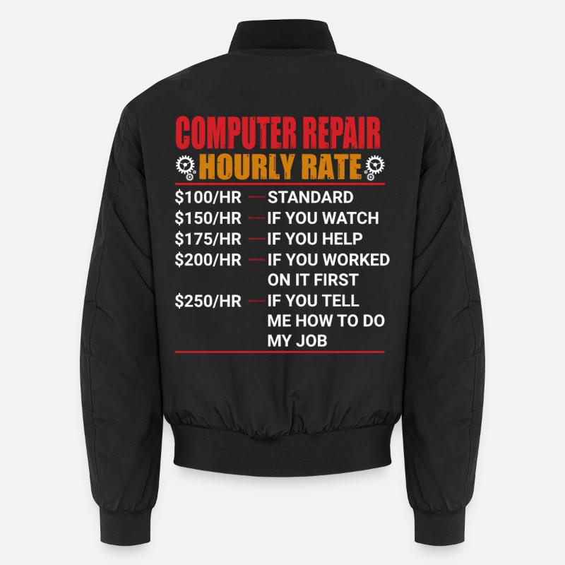 Computer Unisex Bomberjacke