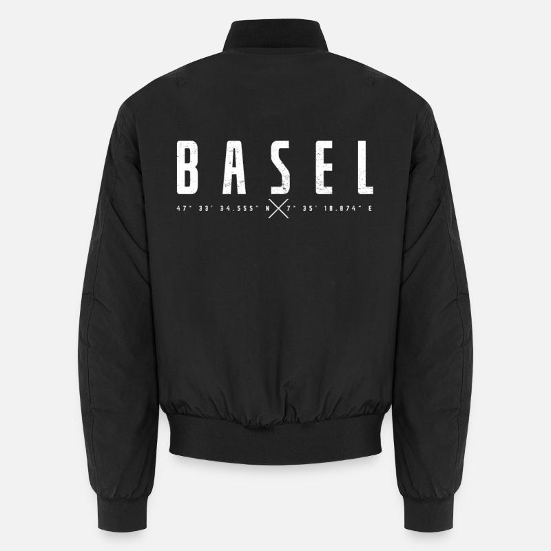Basel, Switzerland Unisex Bomber Jacket
