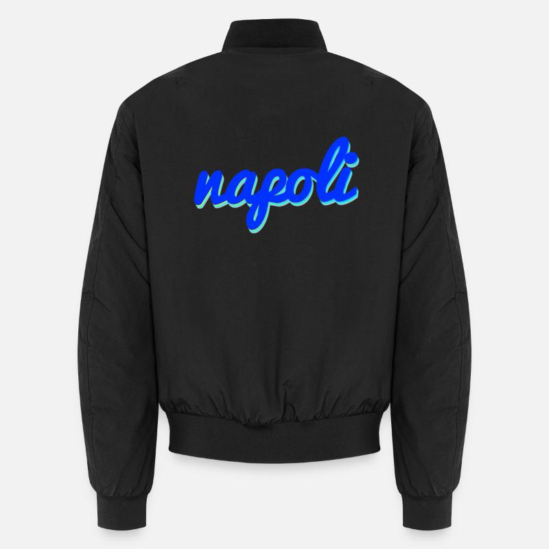 Napoli - Unisex Bomber Jacket - black