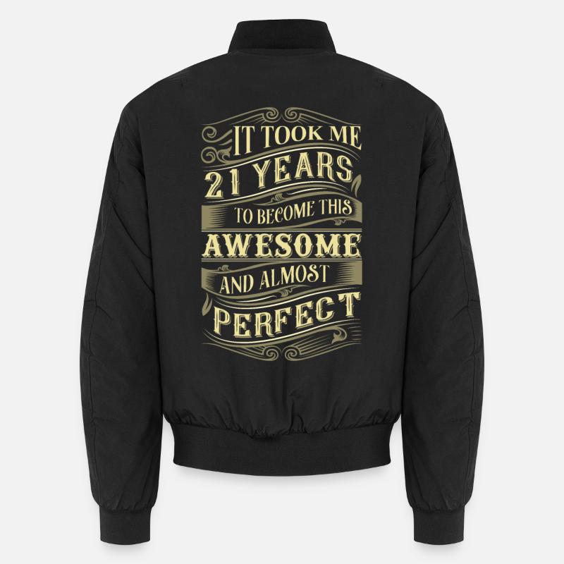21. Geburtstag Unisex Bomberjacke
