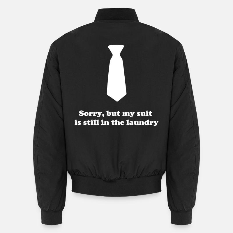 Étiquette du panier à linge Bomber unisexe