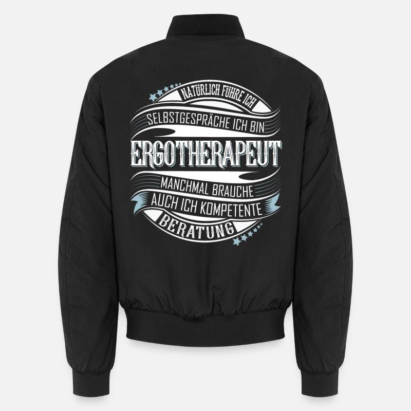 Ergotherapeut - Unisex Bomberjacke - Schwarz