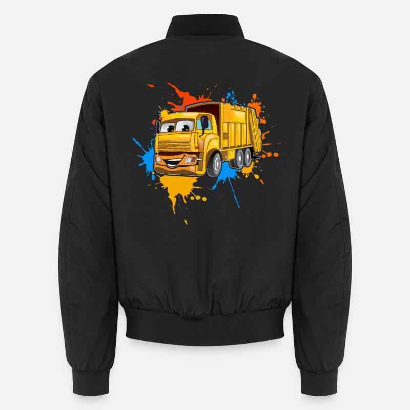 Müllabfuhr - Unisex Bomberjacke - Schwarz
