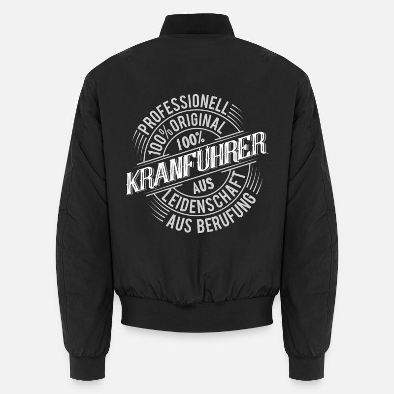 Kranführer Unisex Bomberjacke